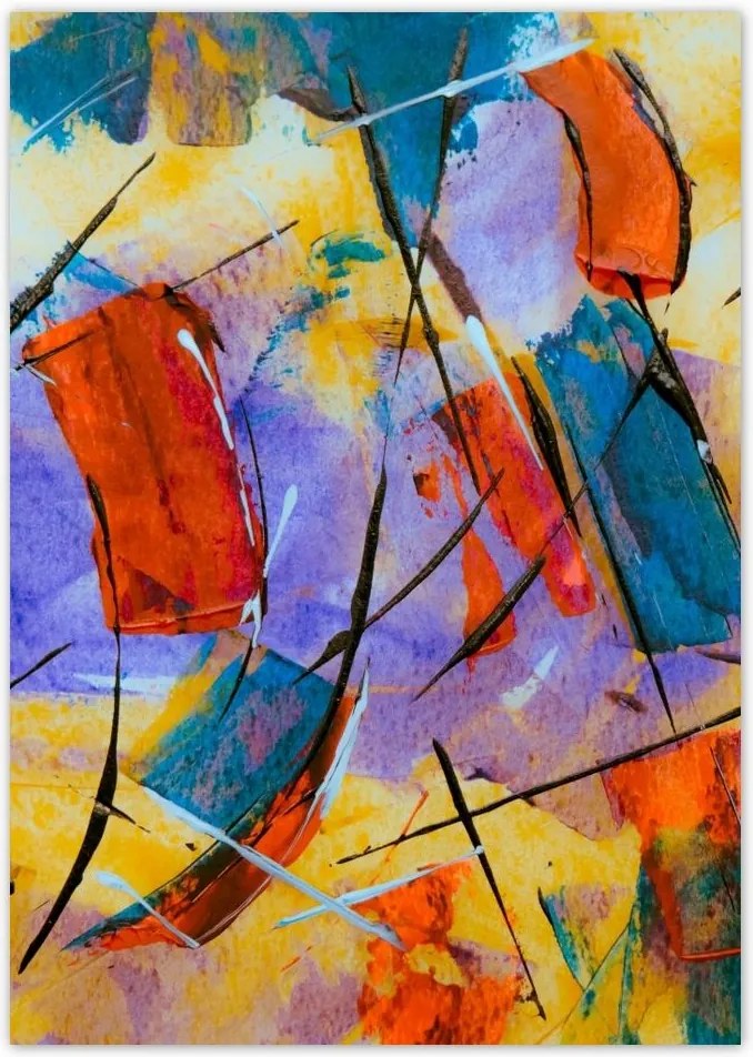 Poszterek A5 Pion Absztrakt Otto