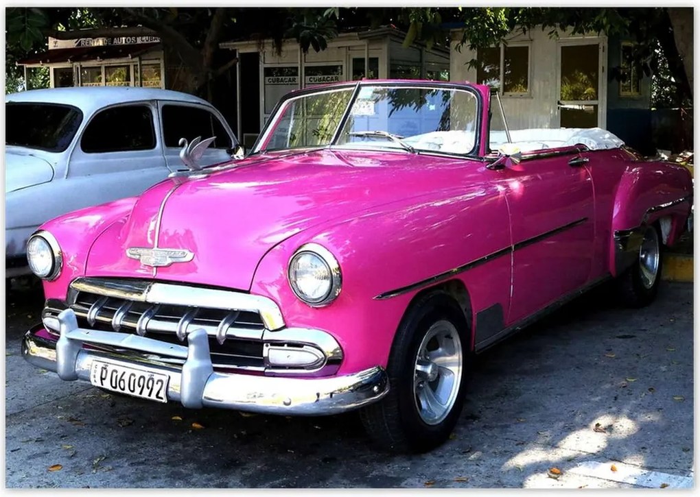 Poszterek 100x70 Kubai autó