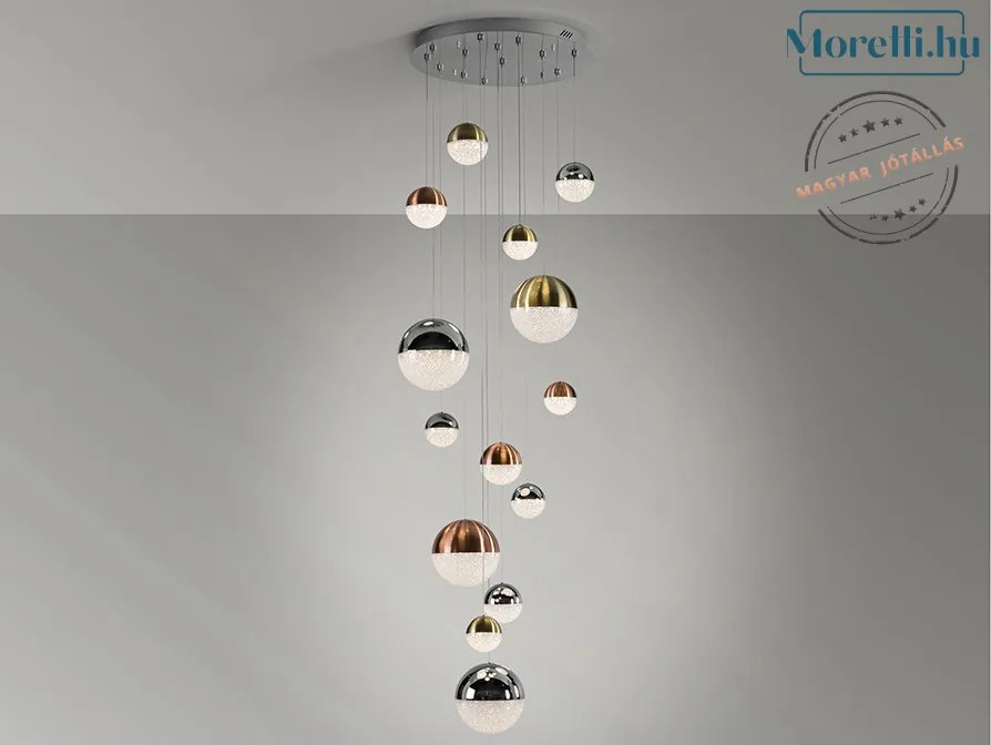 SCHULLER 793258GB SPHERE Modern Függesztett Lámpa LED IP20