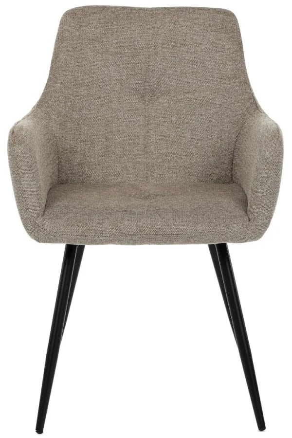 Scaun modern în carouri din țesătură Truffle . DCH-226