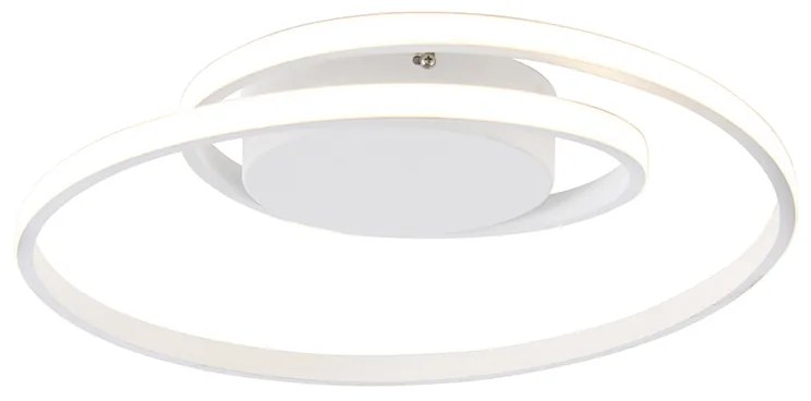 Design mennyezeti lámpa fehér LED-del, 3 fokozatú dimmerrel - Krula