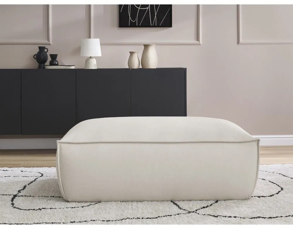 Bézs bőrutánzat lábtartó Boheme – Bobochic Paris