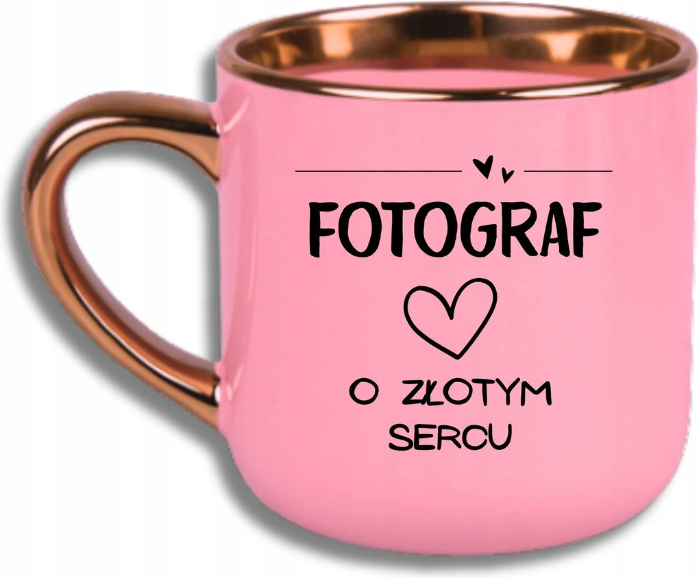 Bögre Rózsaszín Elegáns Nagy Vicces Fotós Ajándék