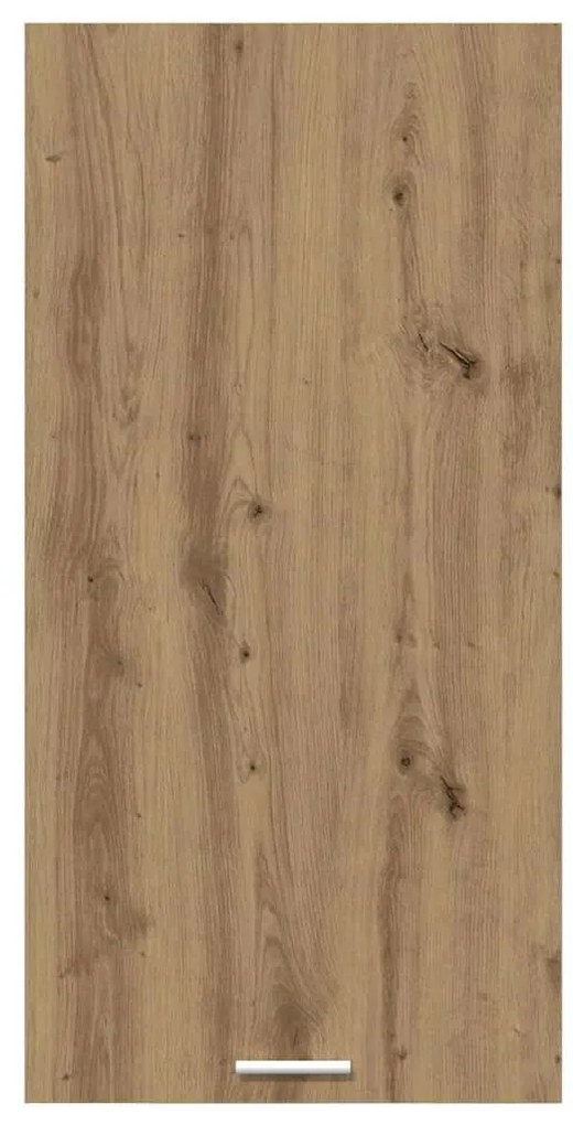 Függő szekrény Riga Artisan tölgy és fehér 50 x 31 x 100 cm