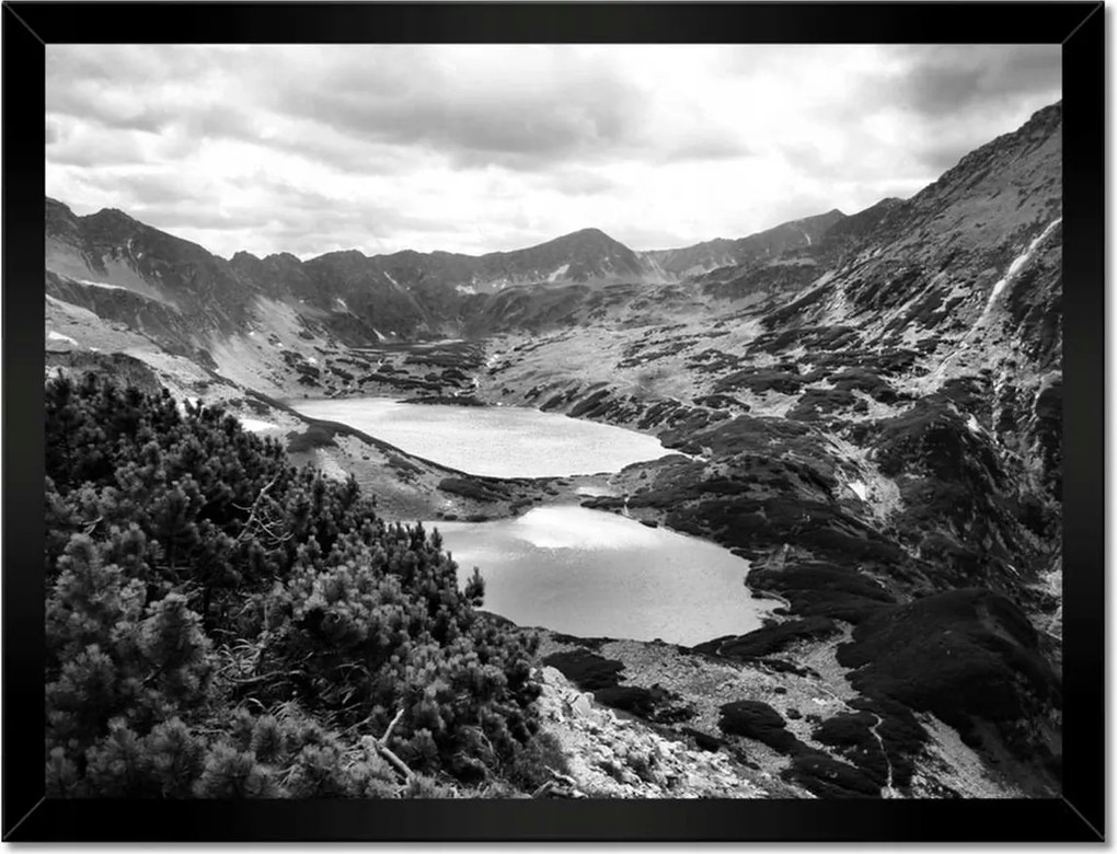 Poszterek keretben 40x30 Tátra Lengyel hegyek Kilátás