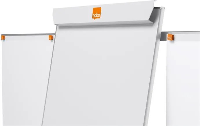 Flipchart tábla, mágneses felület, 2 db segédkarral, 68x100,5 cm, NOBO Essentials, fehér (VN5693)