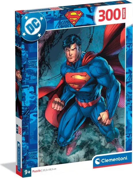 Superman Action 300 db-os puzzle Clementoni