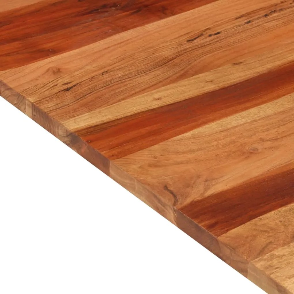 tömör akácfa asztallap 25-27 mm 80 x 80 cm