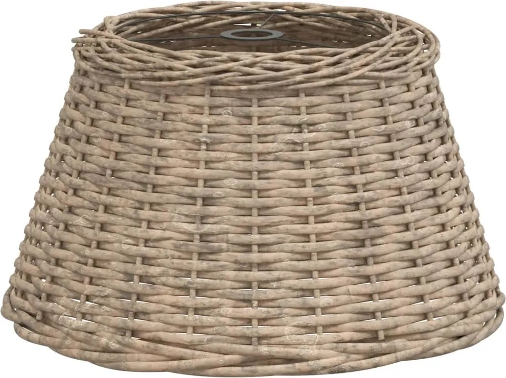 vidaXL barna fonott mennyezeti lámpaernyő Ø50 x 30 cm