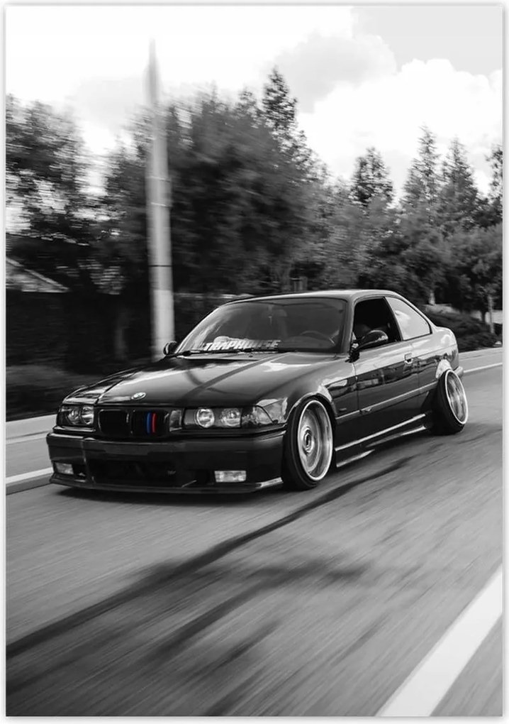 Poszterek 70x100 Bmw 3 Hármas Buma Klasszikus autó Daily Car