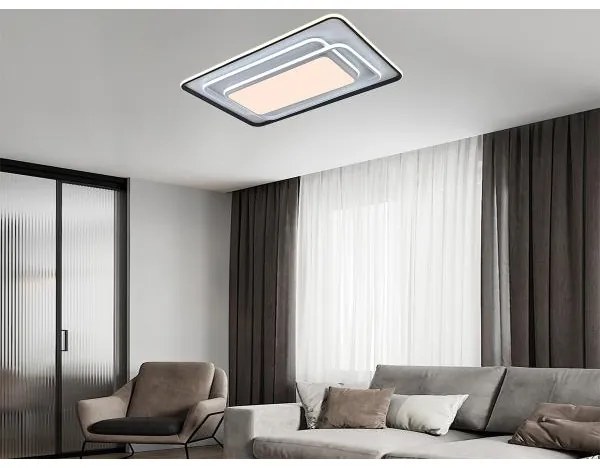 LED dimmelhető mennyezeti lámpatest LED/220W/230V 3000-6500K + távirányító