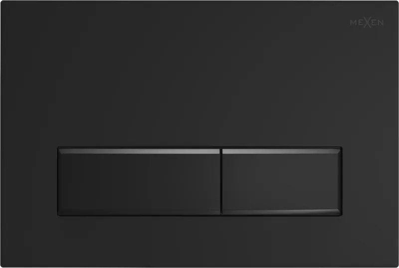 Mexen Fenix Air 09 pneumatikus öblítőgomb, fekete - 6A0903