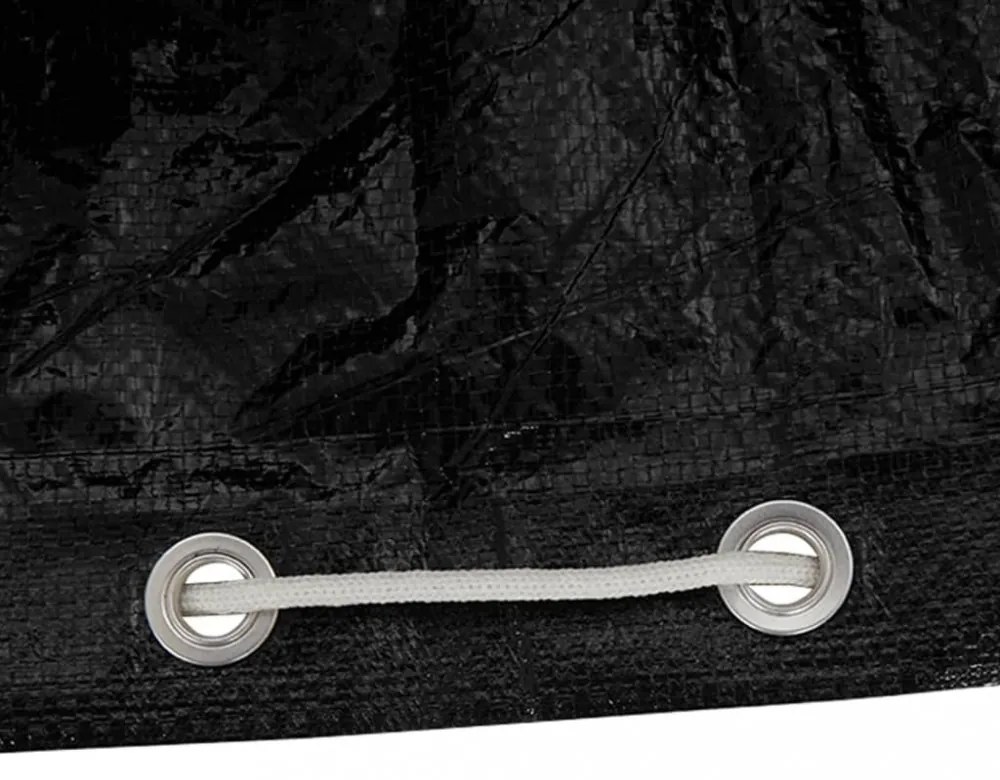 2 db négyzet alakú kerti bútorhuzat 16 fűzőlyukkal 205x205x90cm