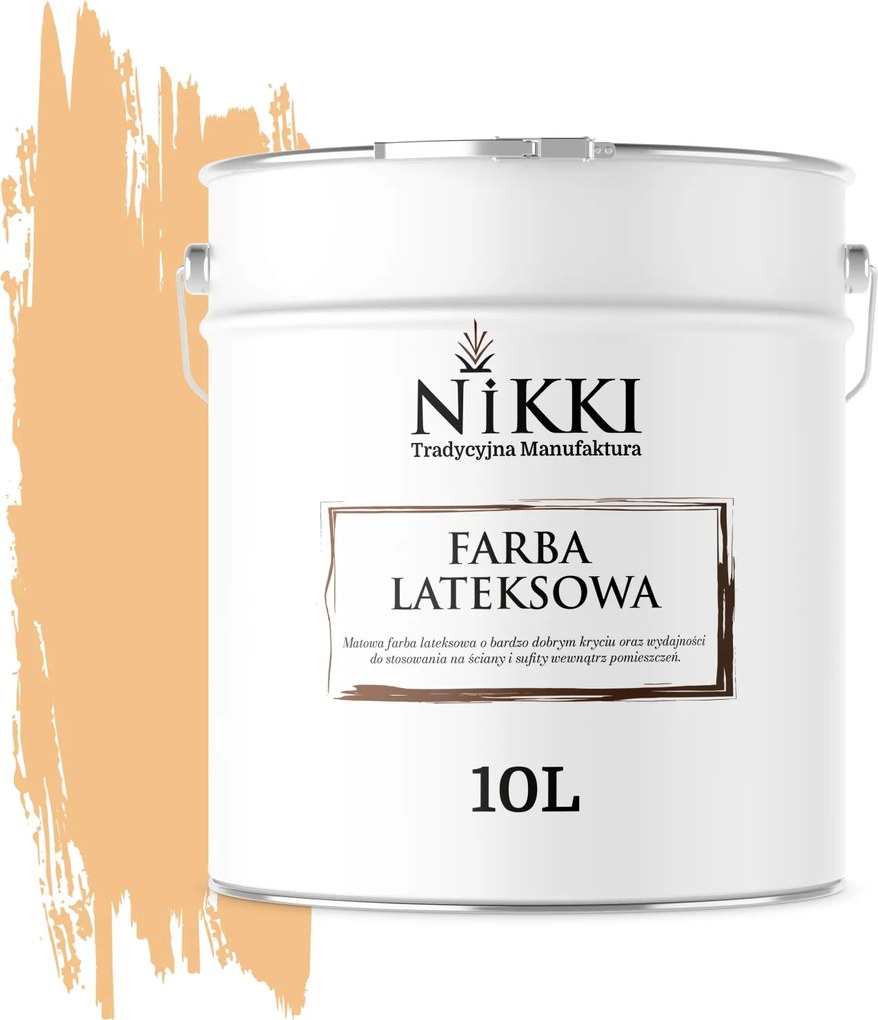 Latex Falfesték Narancssárga Színű Világos H5961 10L Matt Falfesték