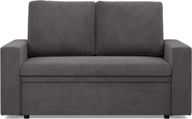 Zeus kanapé, kordbársony, hab töltet, egyenes kartámasz, szürke