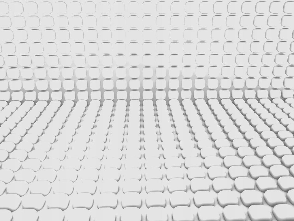 Fotótapéta Geometria Absztrakt Fehér Perspektíva Minimalizmus 208x146 +ragasztó