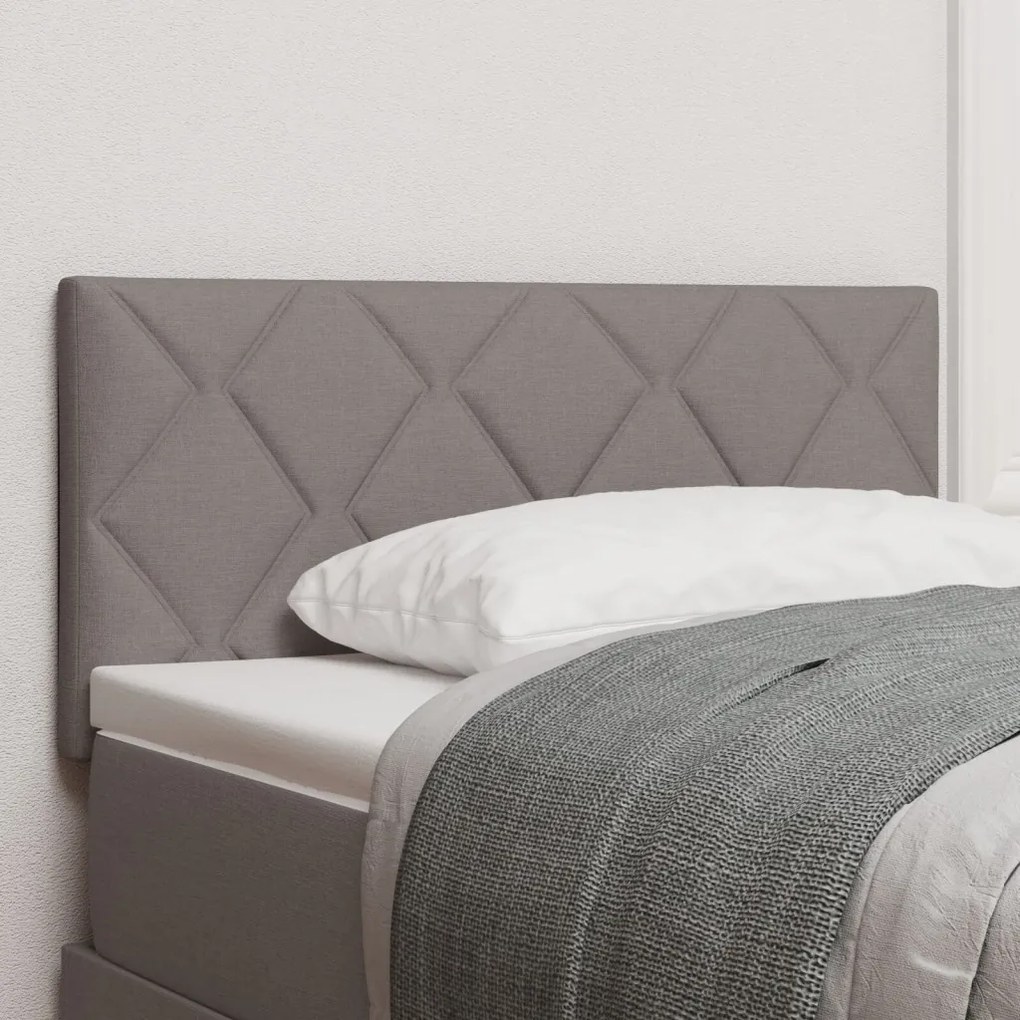 Fejtámla Gyémánt Blokk Design Taupe 100 cm Szövet