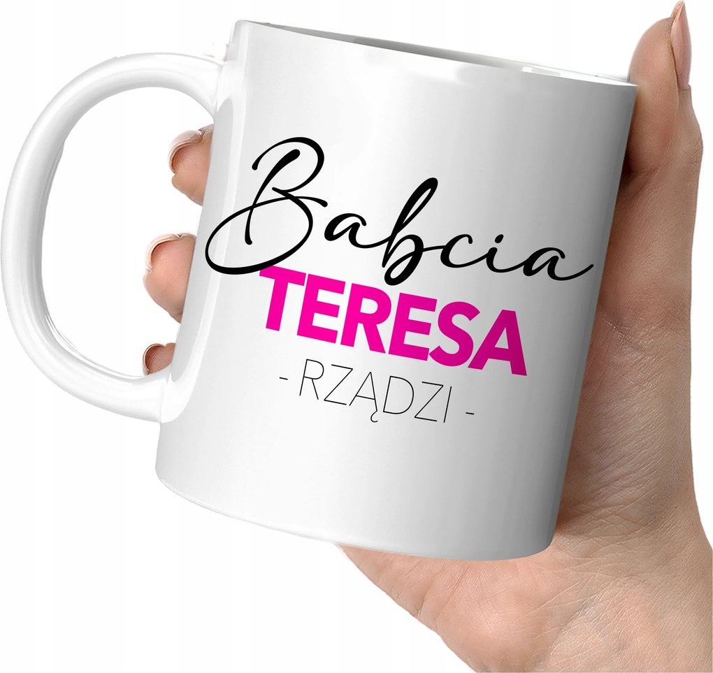 Bögre Nagymama Uralkodik Névvel Személyre Szabott Ajándék