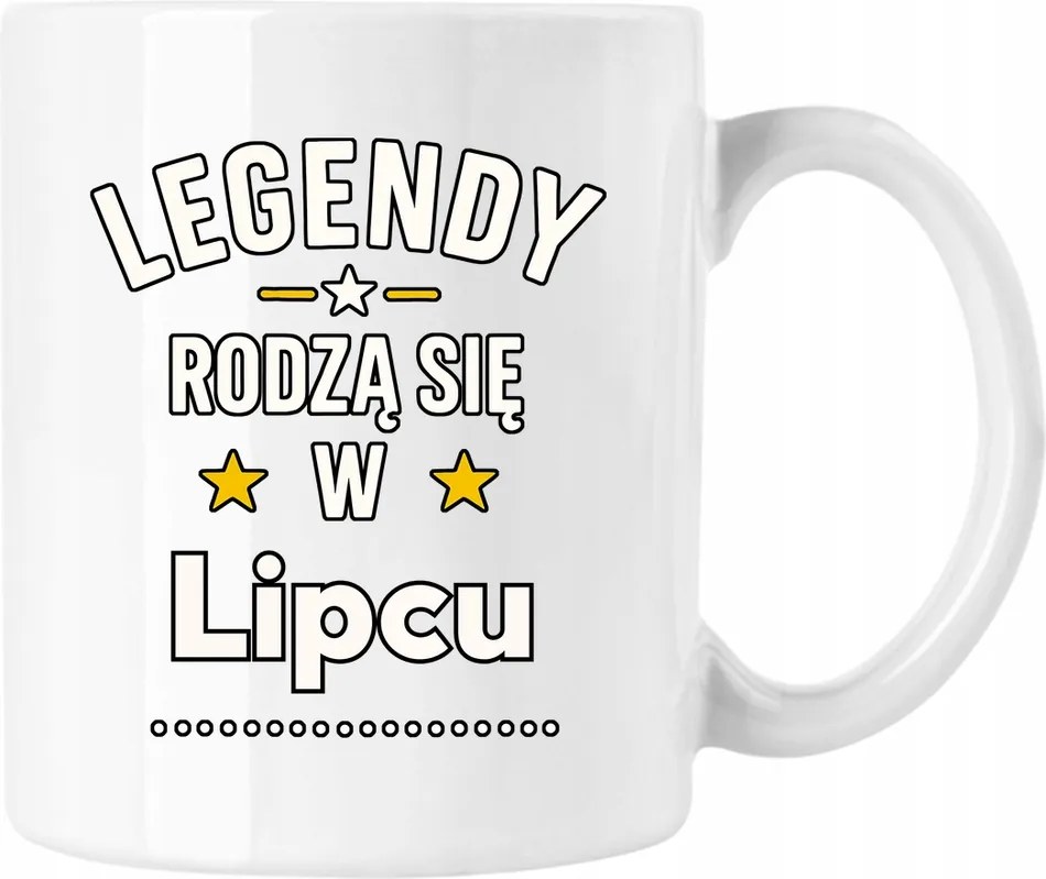 Bögre Legenda Születésnap Július Fehér 330ml