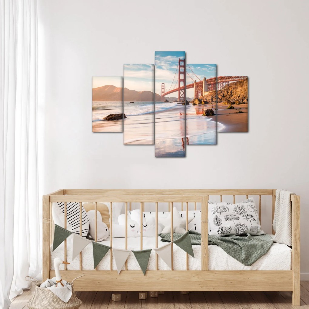 Kép - Golden Gate híd (150x105 cm)