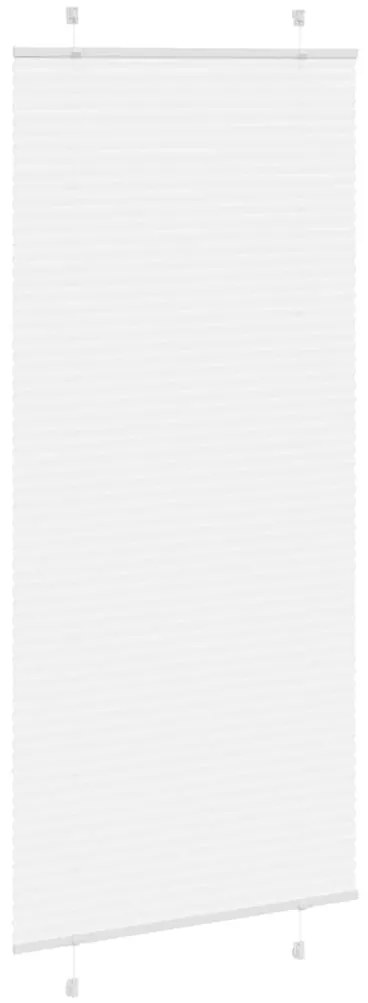 pliszírozott redőny Fehér 100x200 cm szövetszélesség 99,4cm