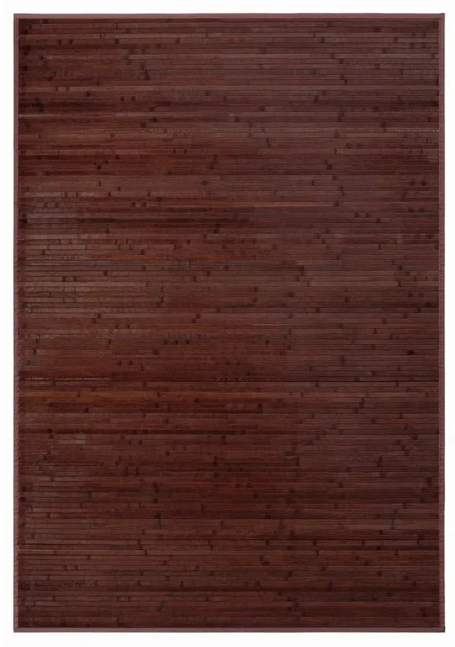 Sötétbarna bambusz szőnyeg 140x200 cm – Casa Selección
