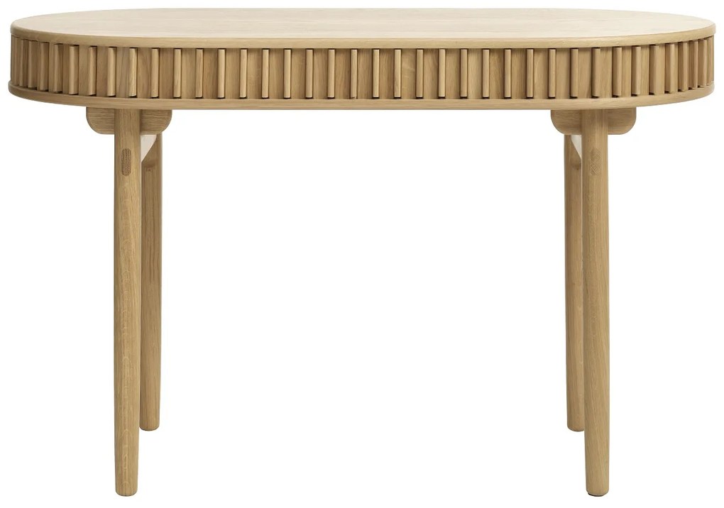 Design íróasztal Wally 120 cm természetes tölgy