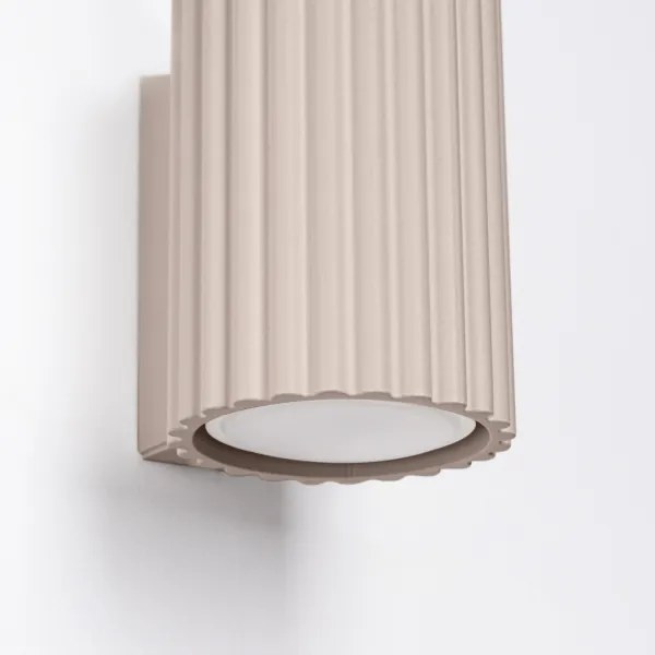 Brilagi - LED fali lámpa CRESTO 1xGU10/10W/230V 10 cm taupe