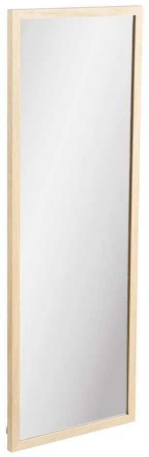 Scottsdale fali tükör fa kerettel, natúr, 45x110 cm