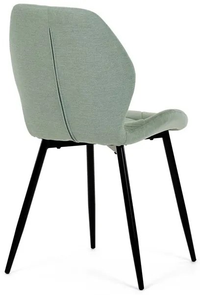 Étkezőszék zöld szövettel. CT-285 GRN2