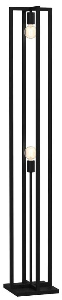 Állólámpa ARNOLD 2xE27/60W/230V fekete