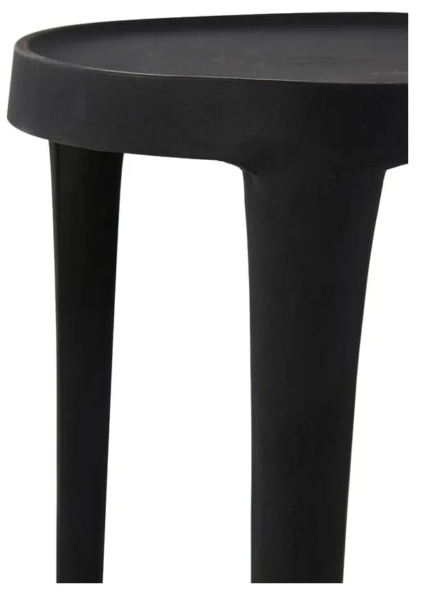 Fém kerek tárolóasztal szett 2 db-os ø 35 cm Tobias – Light &amp; Living