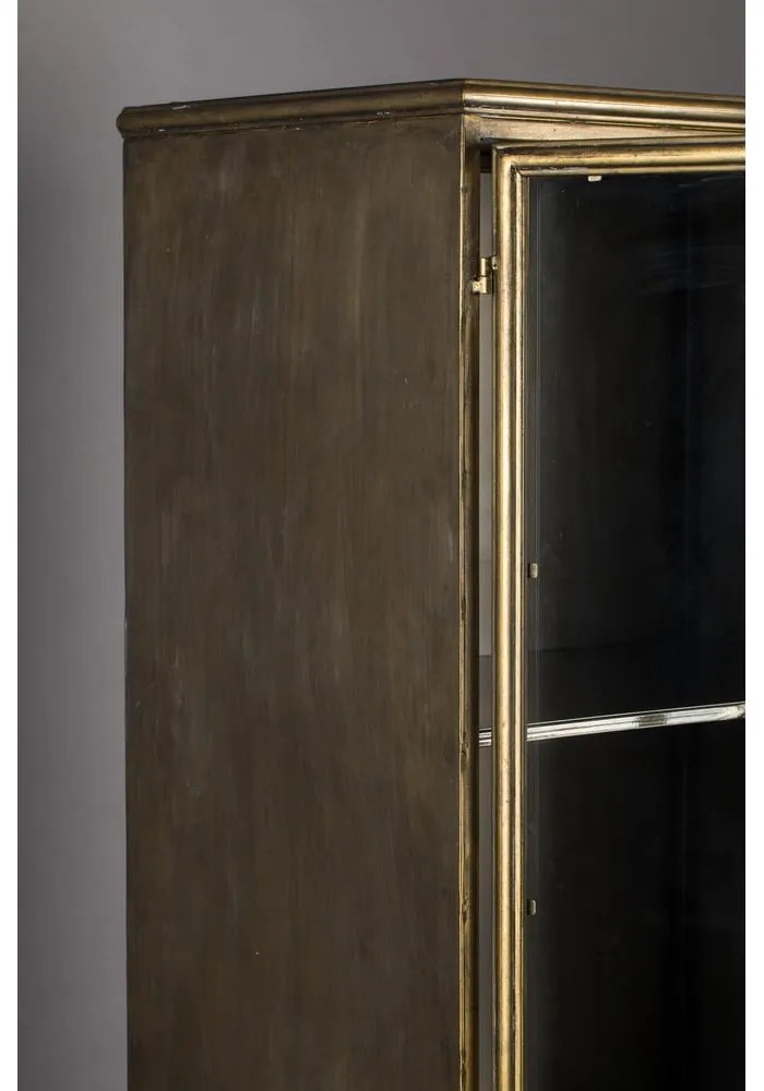 Aranyszínű fém tálalószekrény 64x184 cm Gertlush – Dutchbone