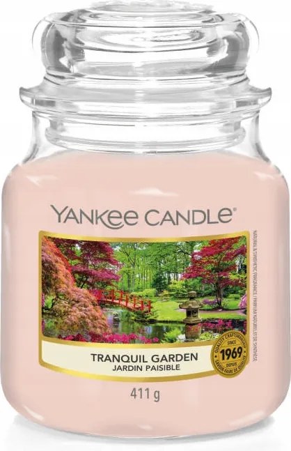 Tranquil Garden Yankee Candle közepes gyertya