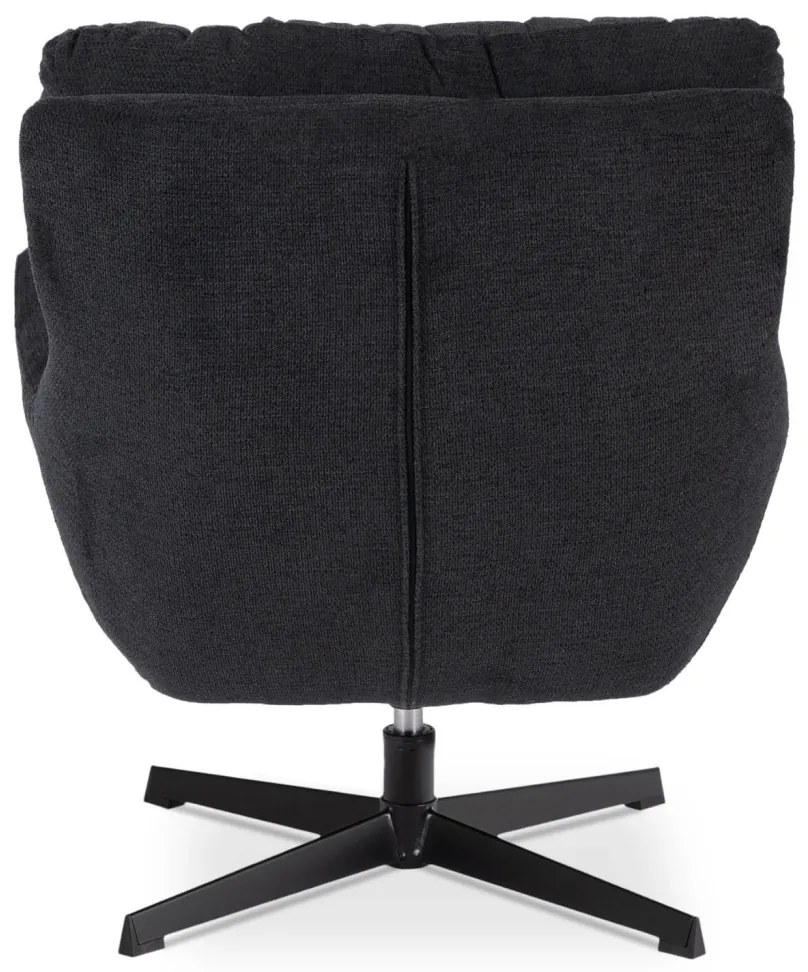 Forgó Relaxfotel Fekete Színben. REAL