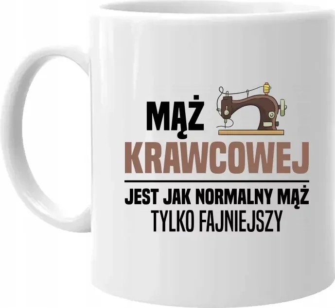 A varrónő férje olyan, mint egy normális férj Bögre Ajándék A Férjnek