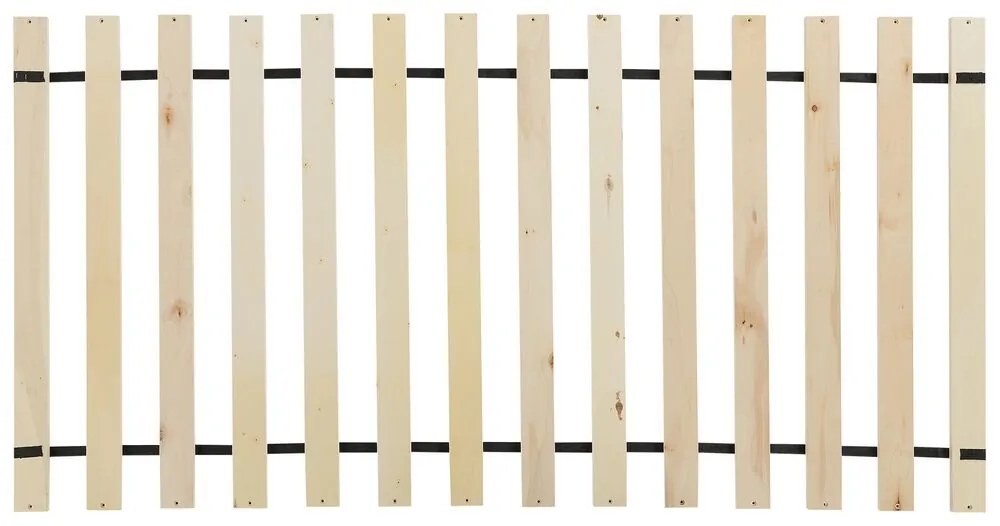 Egyszemélyes ágy 90 cm AMBRE (ágyráccsal) (fekete). 1007086