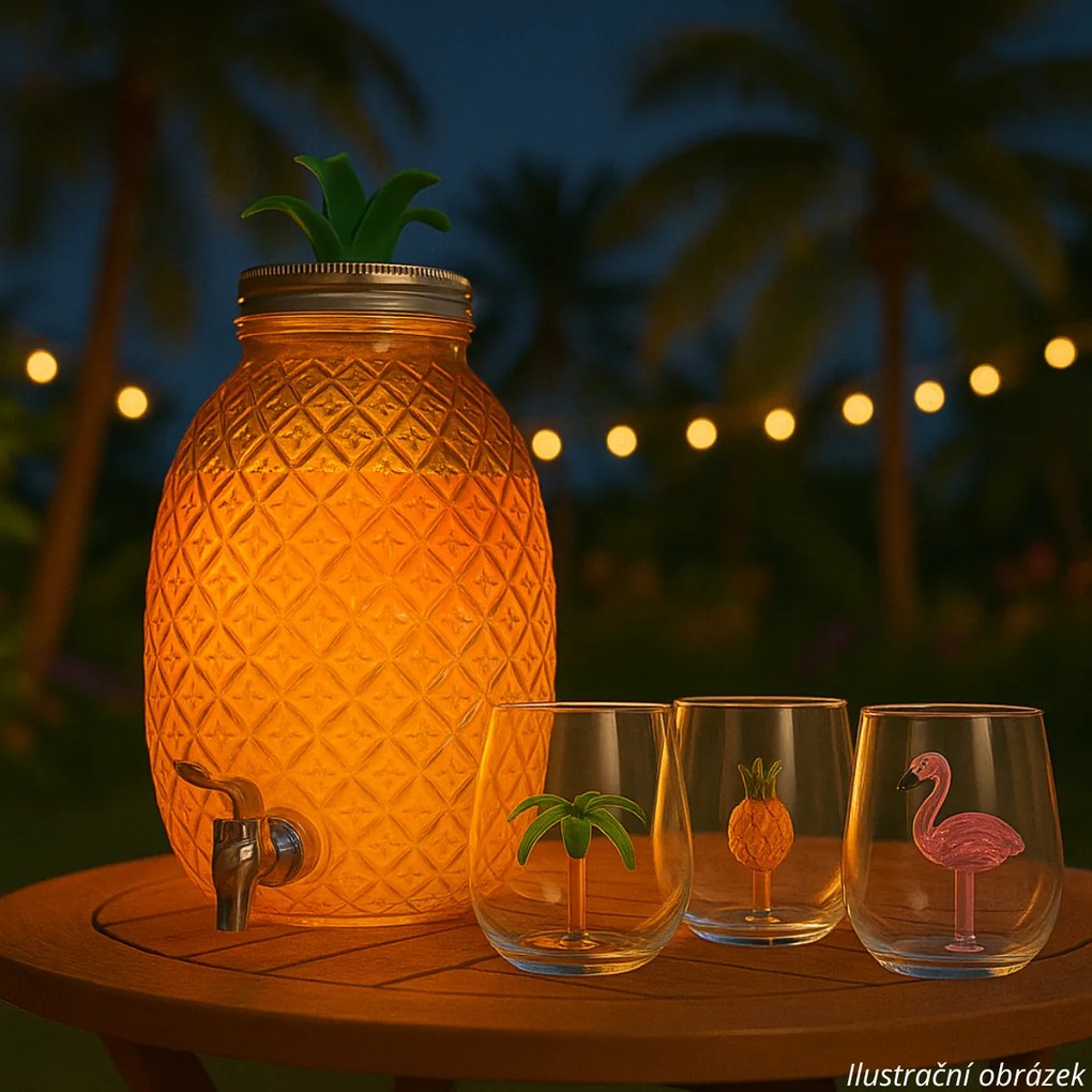Flamingo ivópohár 400 ml