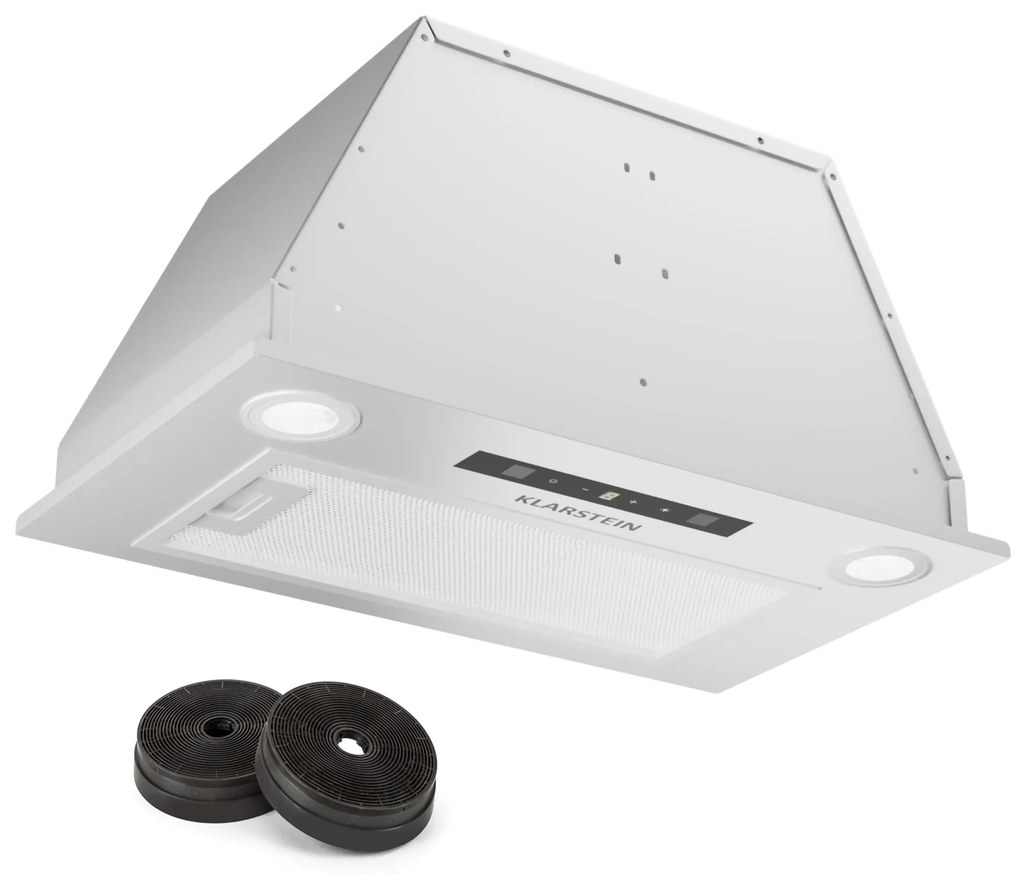 Klarstein Paolo 52 beépíthető páraelszívó 52 cm 463 m³/h LED Touch A++