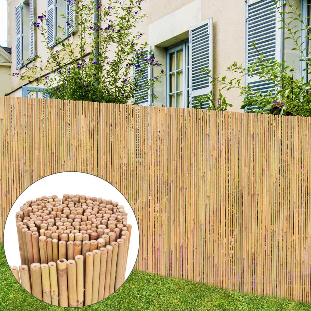 vidaXL bambusz kerítés 300 x 150 cm