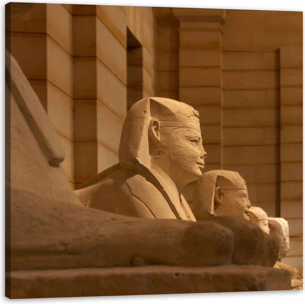 Vászonkép Építészet Egyiptom Szfinxek 80x80