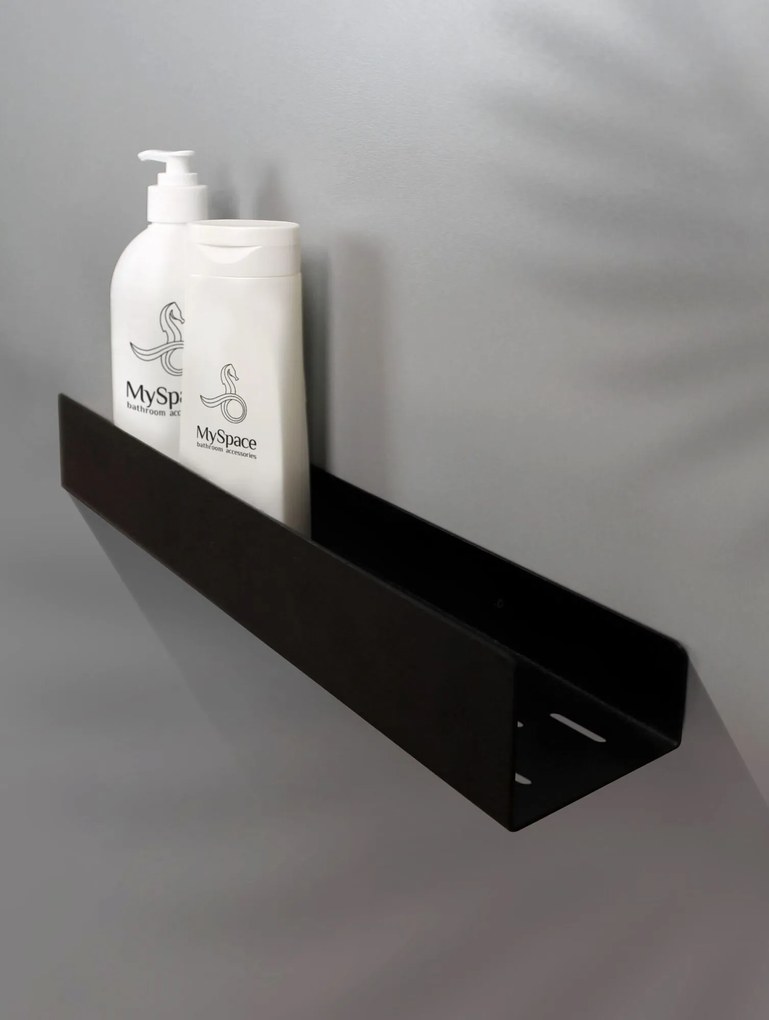 Fürdőszobai polc SF04 60cm black matt