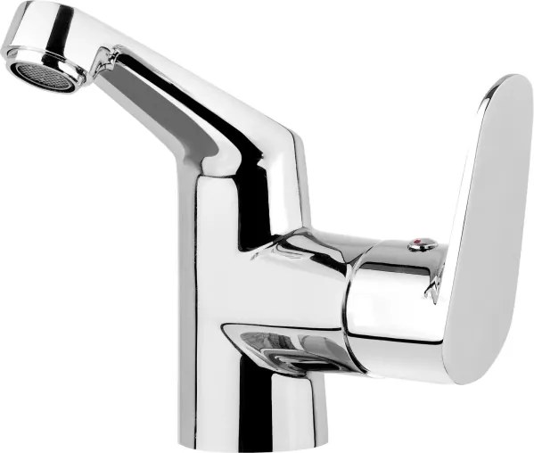 Deante - Függesztett mosdó JASMIN 45,7x36,4 + LEMON mosdócsaptelep