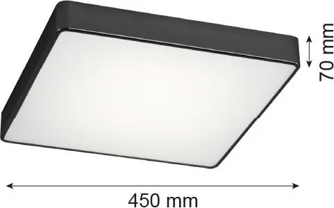 Argon ONTARIOED 3577 Süllyesztett mennyezeti lámpa 1x40,5W/LED 3000K 4500LM IP20