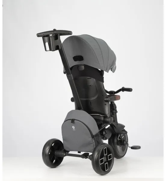 QPlay - Gyerek tricikli 7 az 1-ben COMFO MAX szürke