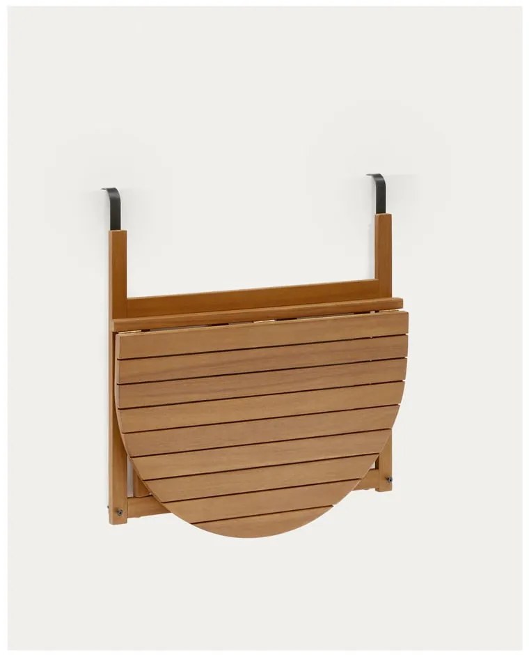 Akácfa függő erkélyasztal 50x70 cm Amarilis – Kave Home