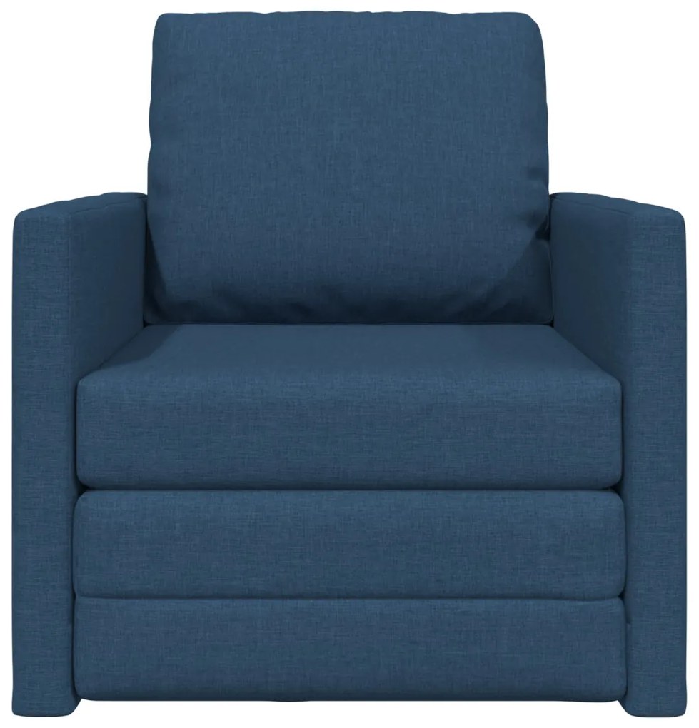 Pad Sofa Ágy 2-in-1 Kék 74x77x81 cm Szövet