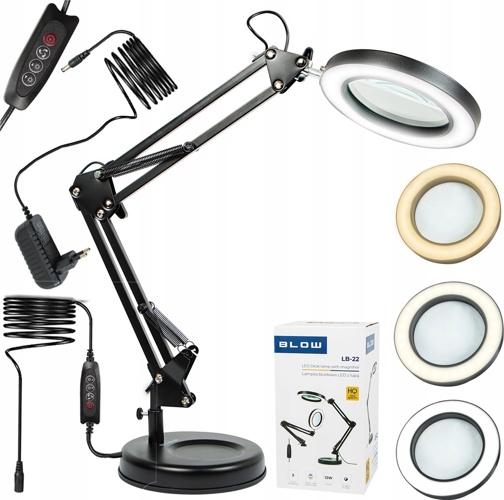 Led Lámpa Kozmetikai Lámpa Nagyítós Asztali Rajzlámpa