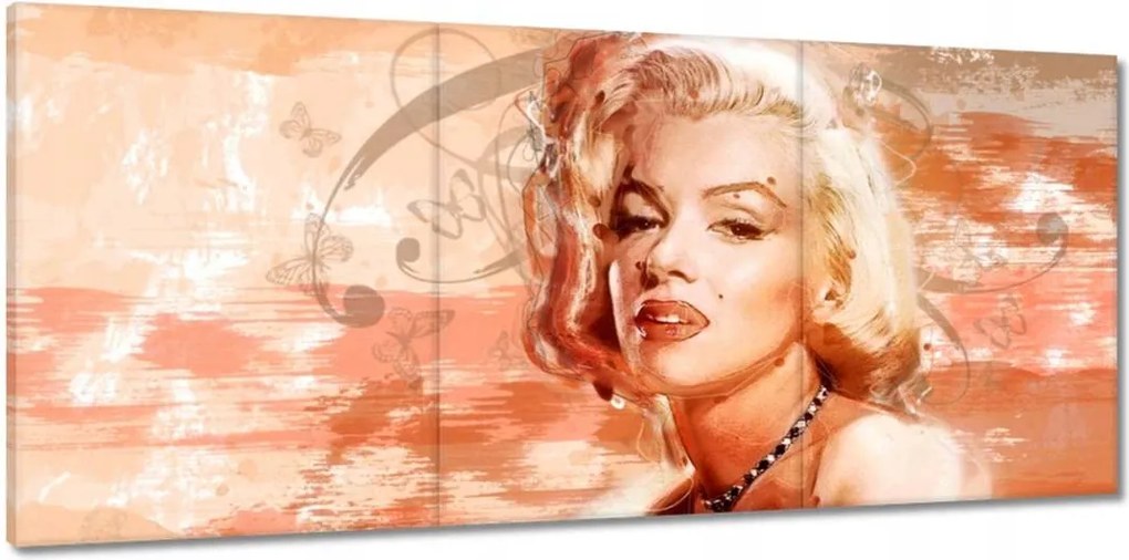 Vászonkép 150x70 Gyönyörű Marilyn monroe