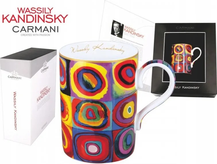 Bögre Carmani Wassily Kandinsky porcelán 400 ml